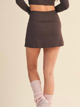 Load image into Gallery viewer, Chocolate A-line Skort