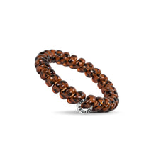 Load image into Gallery viewer, Teleties Tortoise Spiral Hair Ties (Large)
