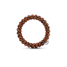 Load image into Gallery viewer, Teleties Tortoise Spiral Hair Ties (Large)