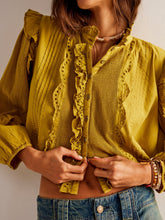 Load image into Gallery viewer, Free People Golden Palm Masai Blouse

