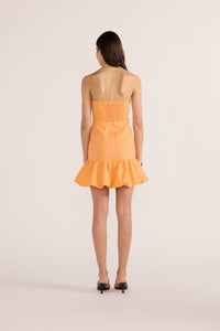 MinkPink Orange Charlotte Mini Dress