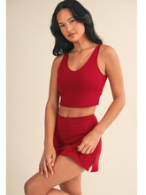Load image into Gallery viewer, Cherry Cropped Tank
