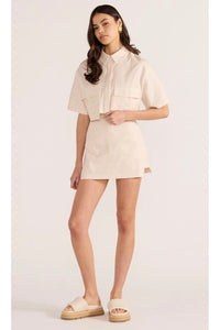 MinkPink Bonnie Crop Shirt