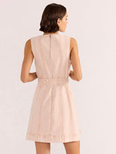 Load image into Gallery viewer, MinkPink Dahlia Pink Denim Panel Dress
