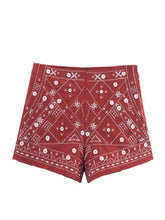 Load image into Gallery viewer, Crimson Embroidered Set
