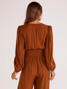 MinkPink Toffee Eva Blouse