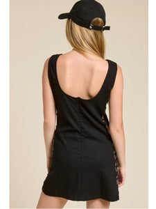 Black Reyna Ring Dress