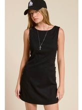 Load image into Gallery viewer, Black Reyna Ring Dress
