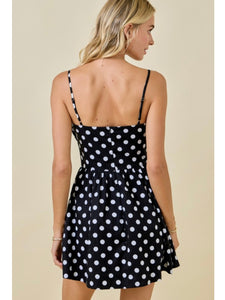 Black Polka Dot Dress