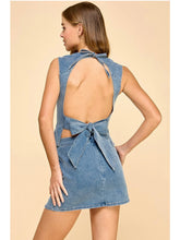 Load image into Gallery viewer, Denim Open Back Set
