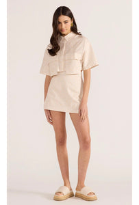 MinkPink Bonnie Crop Shirt