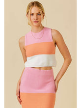 Load image into Gallery viewer, Pink &amp; Orange Colorblock Set
