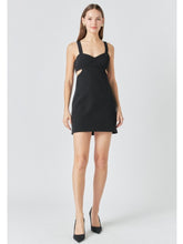 Load image into Gallery viewer, Black Cutout Dress
