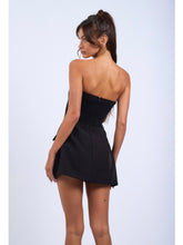Load image into Gallery viewer, Black Strapless Mini Dress

