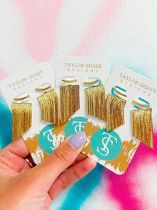 Taylor Shaye Gold Lana Earrings