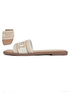 Bone Natural St Tropez Sandals