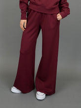 Load image into Gallery viewer, Oxblood Scuba Soft Knit Pants
