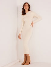 Load image into Gallery viewer, MinkPink Cream Hazel Midi Dress
