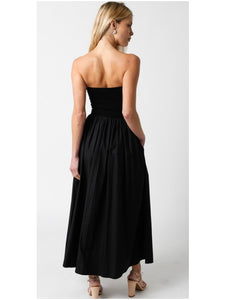 Black Vivian Maxi Dress