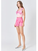 Load image into Gallery viewer, Pink Satin Skort
