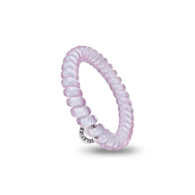 Load image into Gallery viewer, Teleties Rose Water Pink Spiral Hair Ties (Small)
