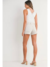 Load image into Gallery viewer, Sea Salt Pocket Denim Shorts
