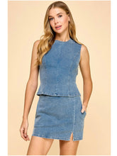 Load image into Gallery viewer, Denim Open Back Set
