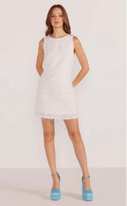 MinkPink Ivory Yuki Shift Dress