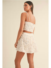 Load image into Gallery viewer, Cream Floral Appliqué Skirt
