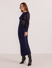 Load image into Gallery viewer, MinkPink Midnight Lumina Bias Slip Skirt
