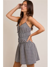 Load image into Gallery viewer, Black &amp; White Gingham Dress
