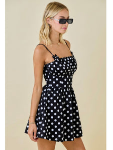 Black Polka Dot Dress
