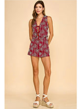 Load image into Gallery viewer, Crimson Embroidered Vest &amp; Skort Set
