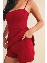 Load image into Gallery viewer, Cherry Sweetheart Athleisure Dress
