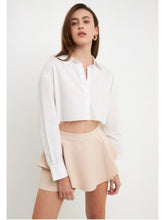 Load image into Gallery viewer, Beige Ruffle Skort
