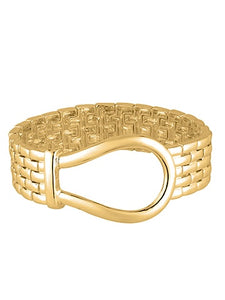 Gold Horseshoe Watch Band Bracelet