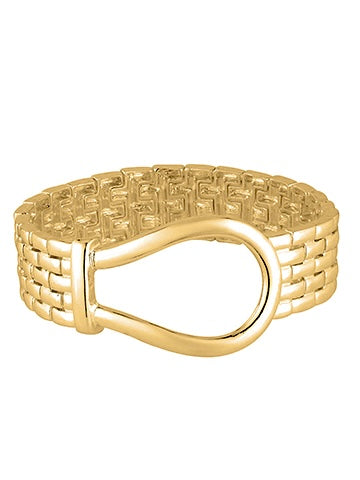 Gold Horseshoe Watch Band Bracelet