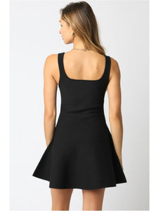 Black Fit & Flare Dress
