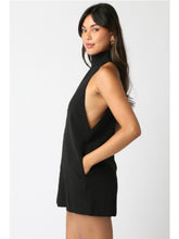 Load image into Gallery viewer, Black Aimee Halter Dress
