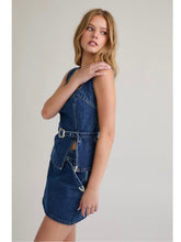 Load image into Gallery viewer, Indigo Square Neck Denim Top
