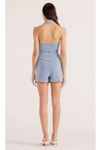 Load image into Gallery viewer, MinkPink Vintage Blue Denim Romper
