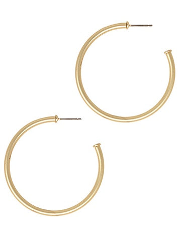 Matte Gold 45MM Hoops