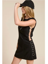 Load image into Gallery viewer, Black Reyna Ring Dress
