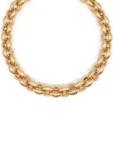 Vintage Gold Chunky Chain Necklace