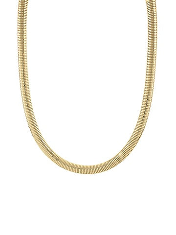 Gold Omega Necklace