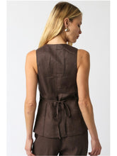 Load image into Gallery viewer, Coffee Bean Blair Linen Top

