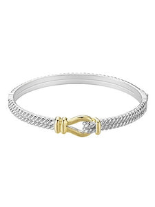 Two Tone Cable Bracelet