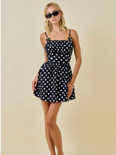 Load image into Gallery viewer, Black Polka Dot Dress
