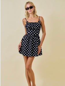 Black Polka Dot Dress