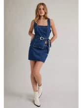 Load image into Gallery viewer, Indigo Square Neck Denim Top
